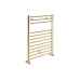 Hooper Straight Ladder Towel Rail Chrome 800mm high